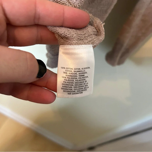 Meadow Rue Anthropologie Rococo Beaded Long Sleeve Top Blouse Size M - Picture 7 of 7